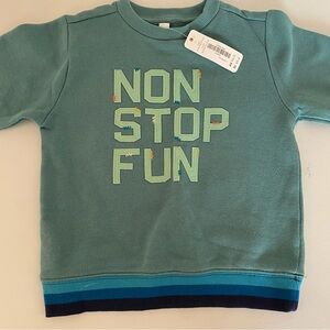 NWT Gymboree Boys Crewneck Sweatshirt
